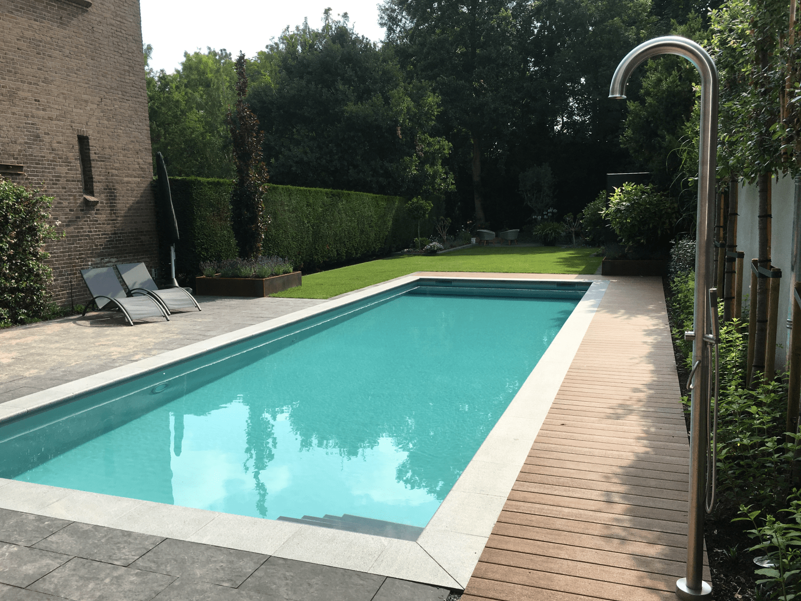 Zwembaden van Dreampool- met douche